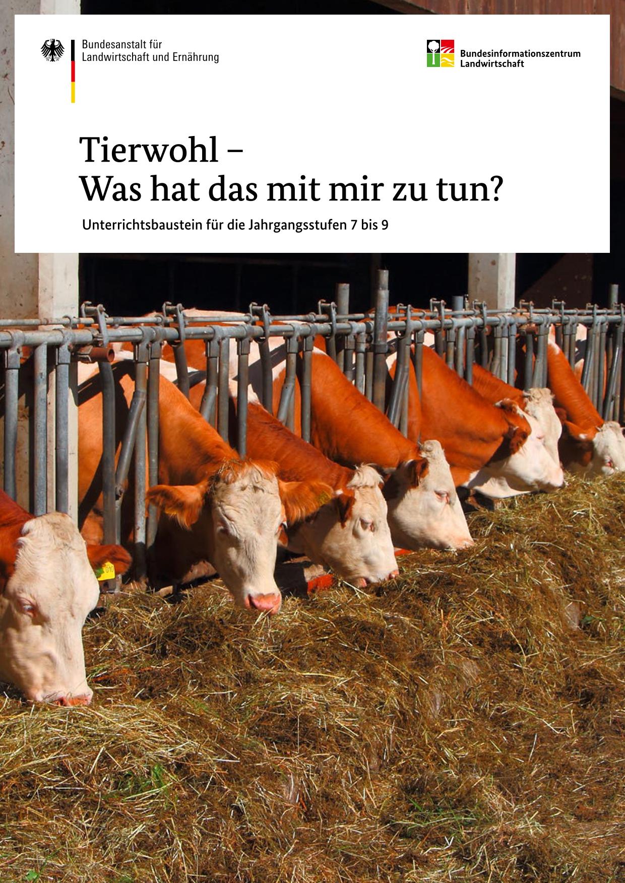 Cover: Tierwohl – Was hat das mit mir zu tun?