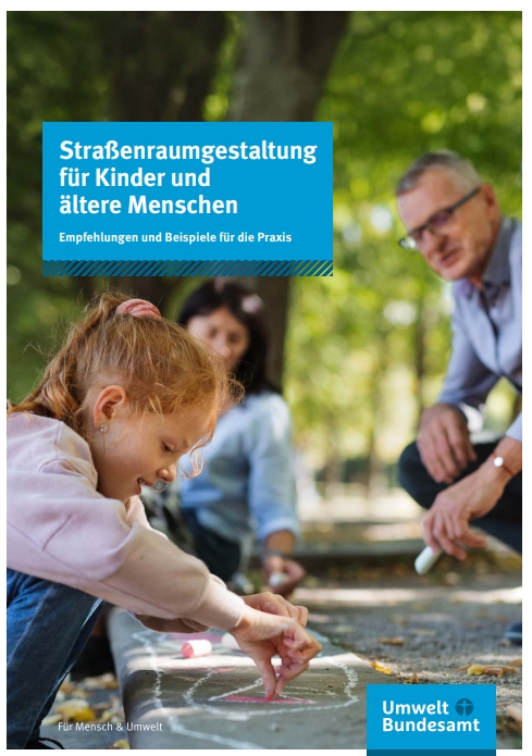 Cover Straßenraumgestaltung für Kinder und ältere Menschen