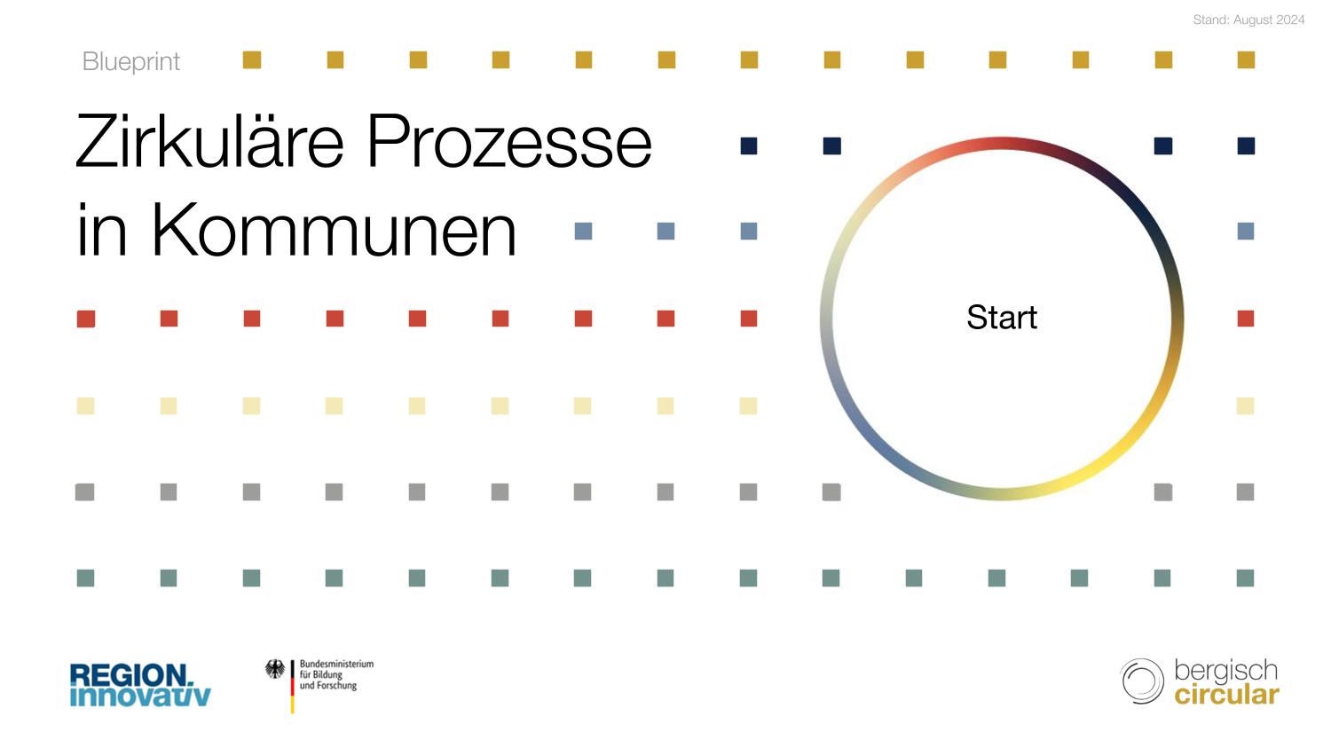 Cover Blueprint "Zirkuläre Prozesse in Kommunen" Cover Blueprint "Zirkuläre Prozesse in Kommunen"