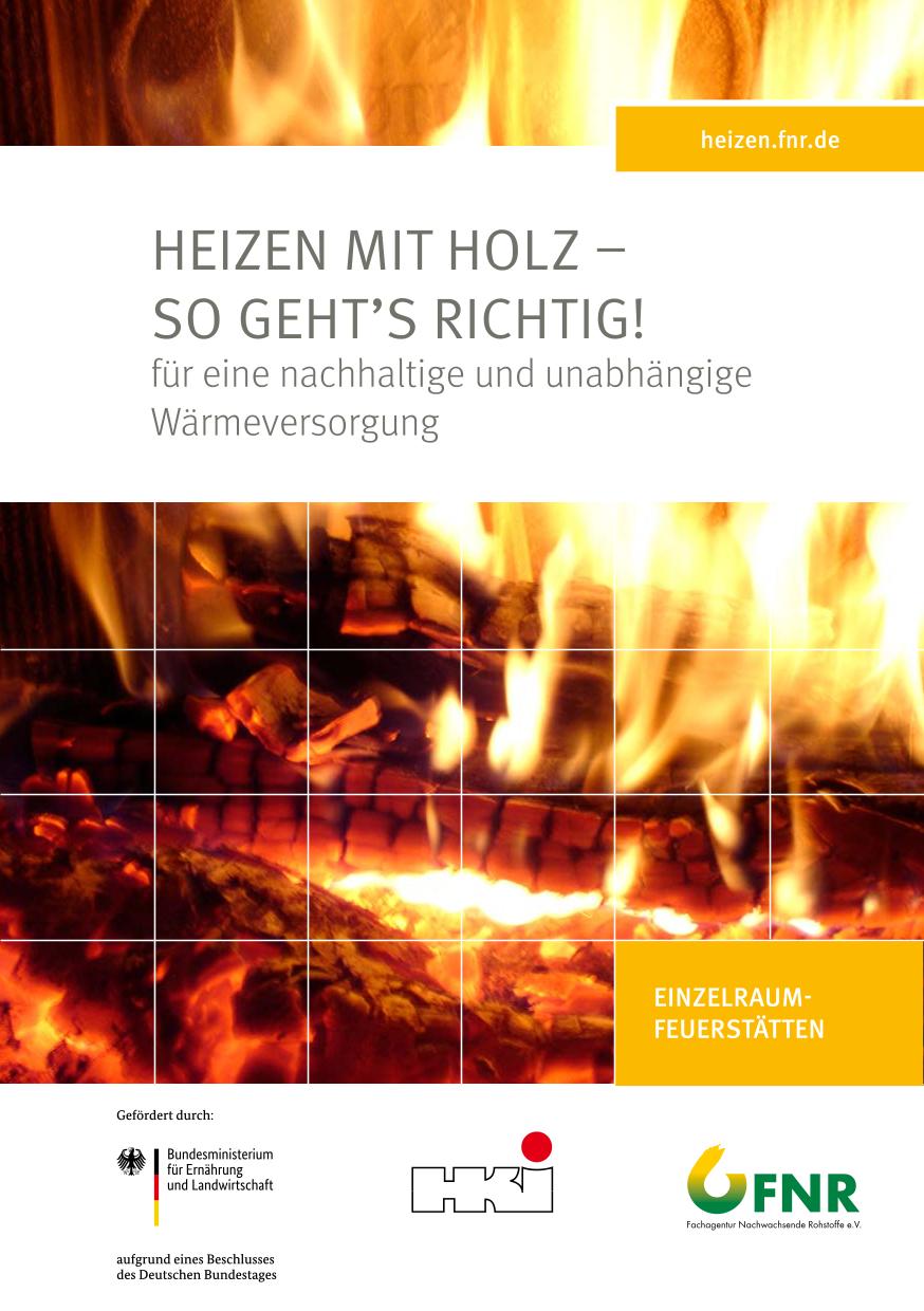 Cover Heizen mit Holz - so geht's richtig Cover Heizen mit Holz - so geht's richtig