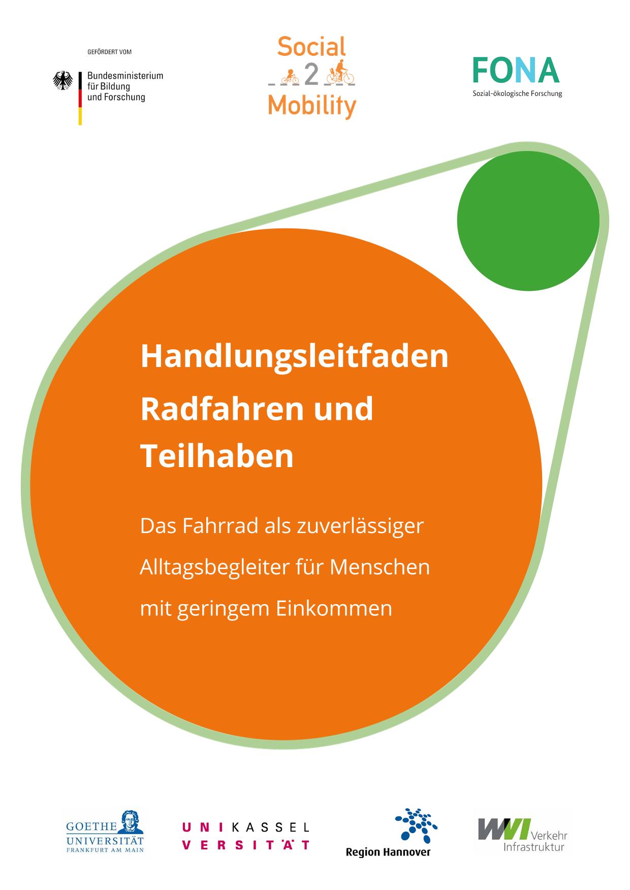 Cover Handlungsleitfaden Radfahren und Teilhaben Cover Handlungsleitfaden Radfahren und Teilhaben