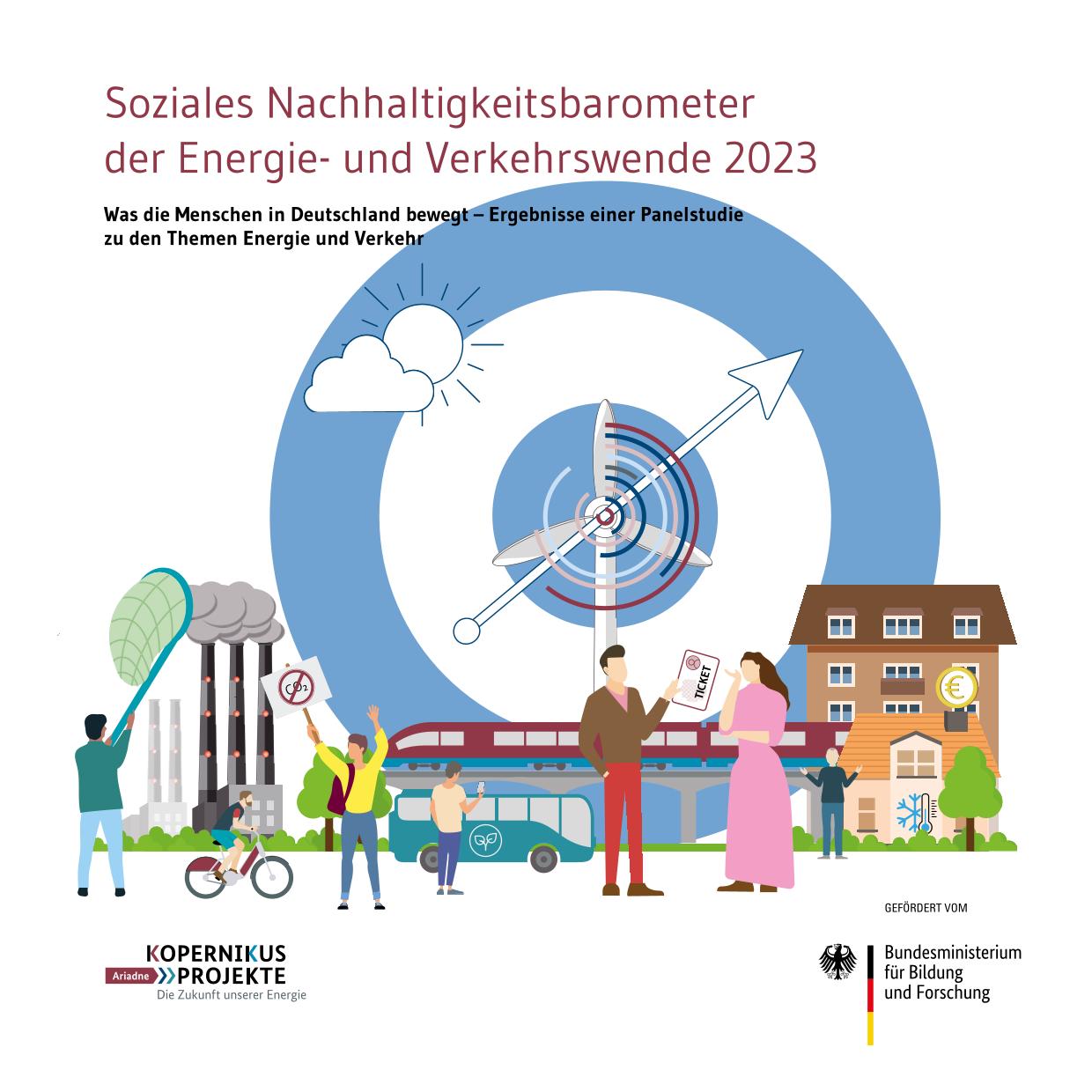 Cover Soziales Nachhaltigkeitsbarometer 2023 Cover Soziales Nachhaltigkeitsbarometer 2023