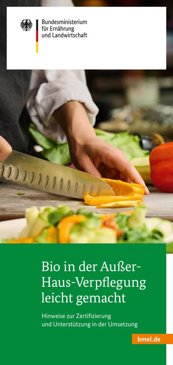 Cover Bio in der AußerHaus-Verpflegung  leicht gemacht