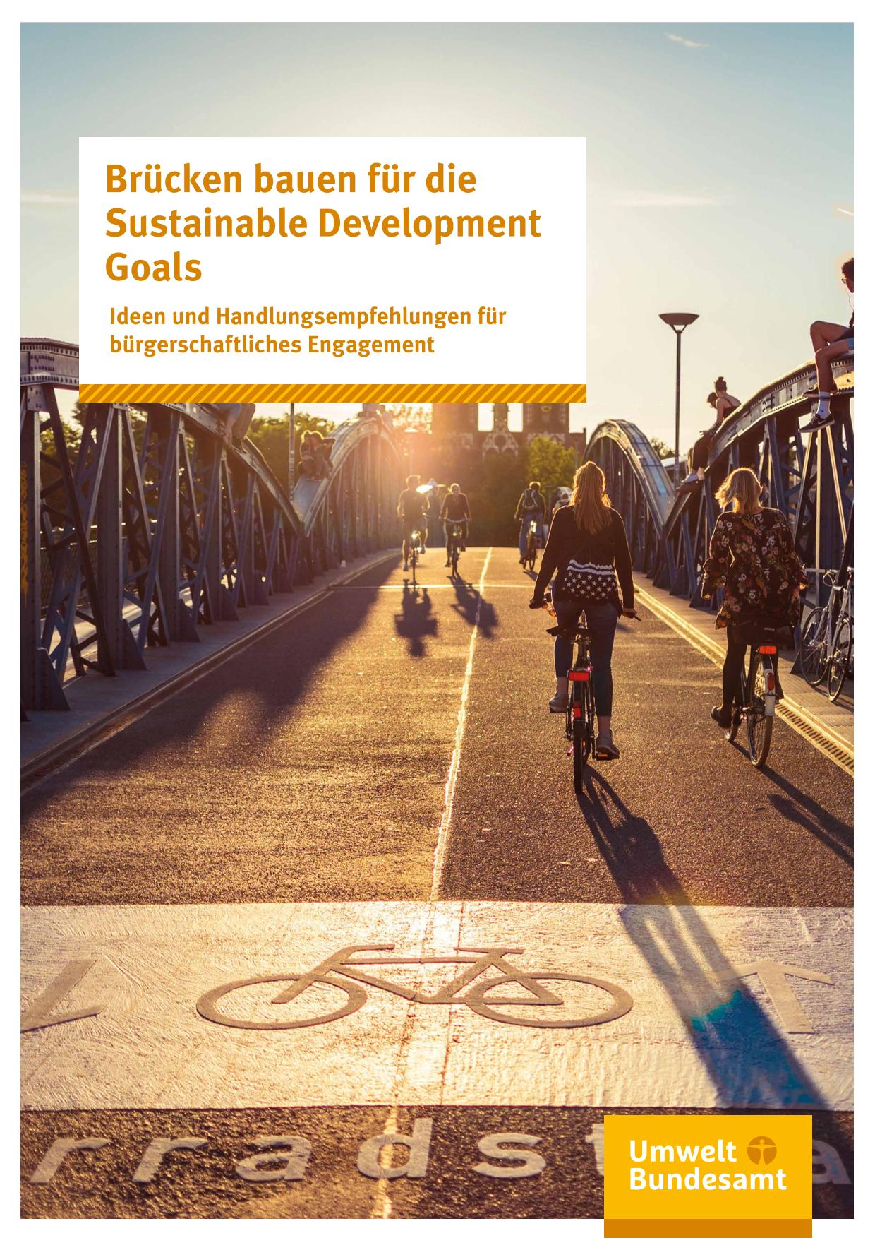 Cover Brücken bauen für die Sustainable Development Goals Cover Brücken bauen für die Sustainable Development Goals