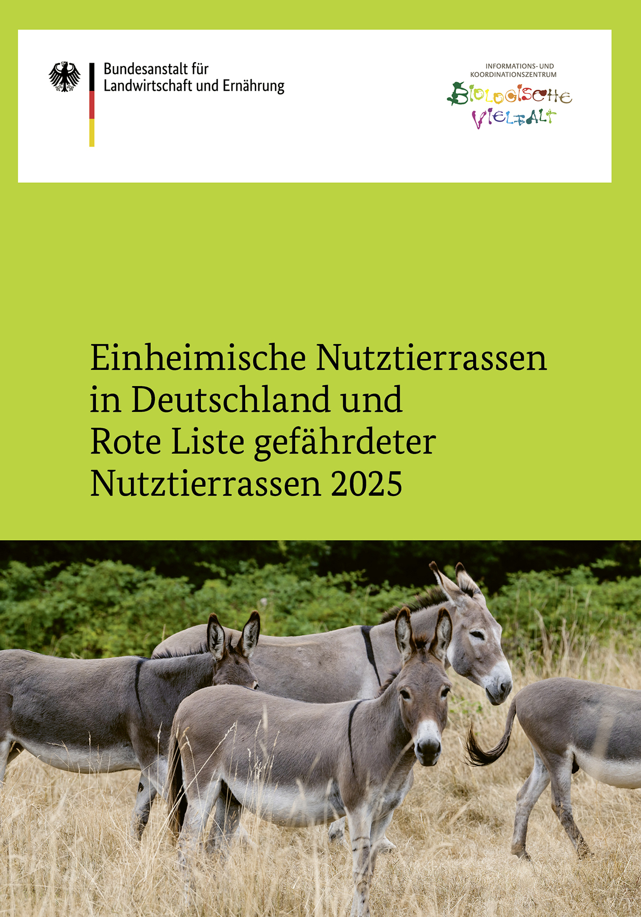 Einheimische Nutztierrassen in Deutschland und Rote Liste gefährdeter Nutztierrassen 2025