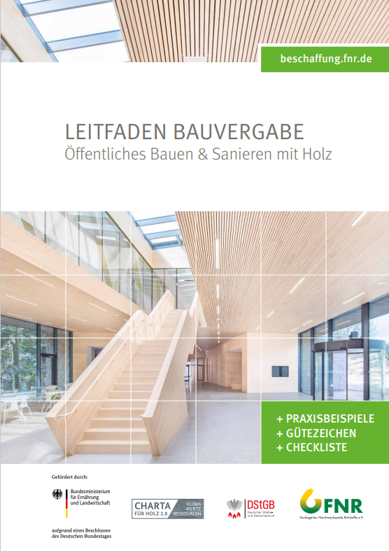 Cover "Leitfaden Bauvergabe" Cover "Leitfaden Bauvergabe"