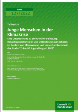 Cover "Junge Menschen in der Klimakrise" Cover "Junge Menschen in der Klimakrise"