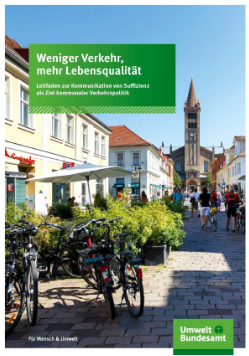 Cover "Weniger Verkehr"