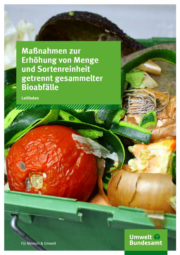 Cover Maßnahmen zur Erhöhung von Menge und Sortenreinheit getrennt gesammelter Bioabfälle
