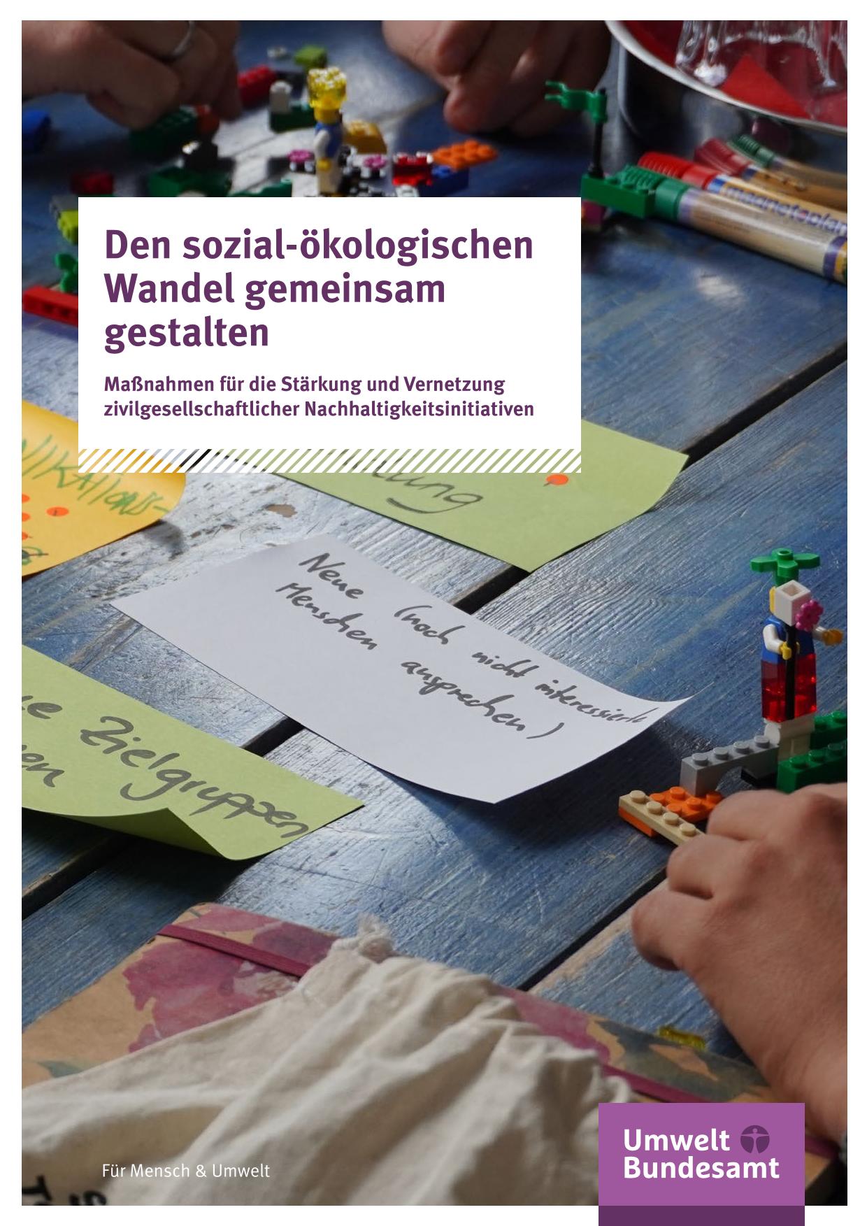 Cover Den sozial-ökologischen Wandel gemeinsam gestalten Cover Den sozial-ökologischen Wandel gemeinsam gestalten
