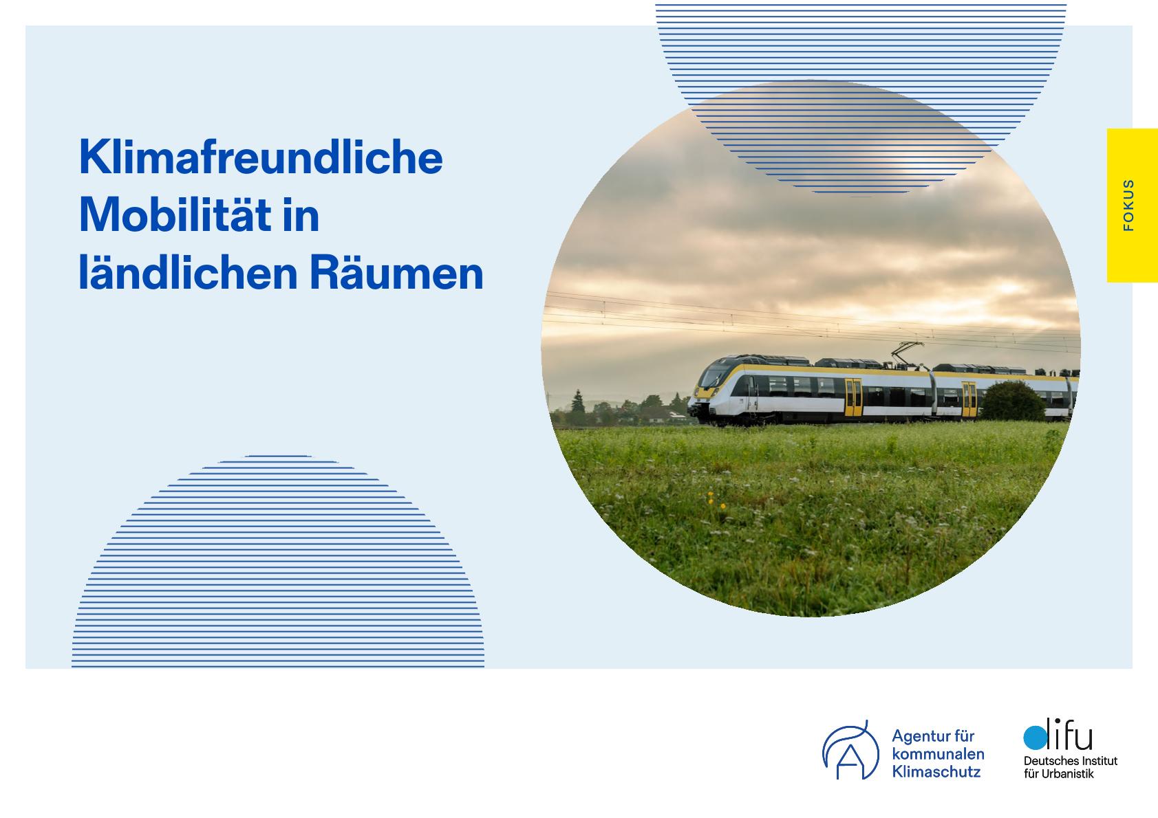 Cover Klimafreundliche Mobilität in ländlichen Räumen