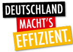 Deutschland macht's effizient. Deutschland macht's effizient.