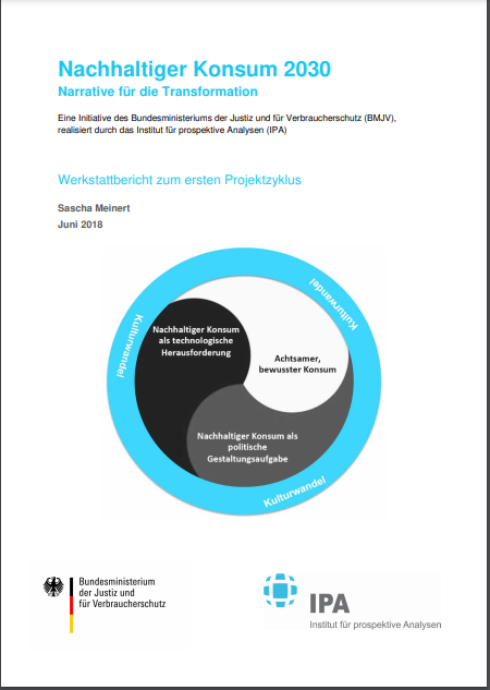 Nachhaltiger Konsum 2030 - Narrative für die Transformation Nachhaltiger Konsum 2030 - Narrative für die Transformation