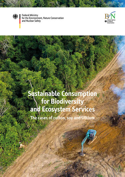 IÖW Sustainable Consumption for Biodiversity and Ecosystem Services Cover IÖW Sustainable Consumption for Biodiversity and Ecosystem Services