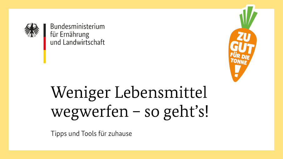 Weniger Lebensmittel wegwerfen – So geht’s