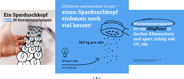 Voransicht des Sharepic Carousels zum Big Point Duschkopf