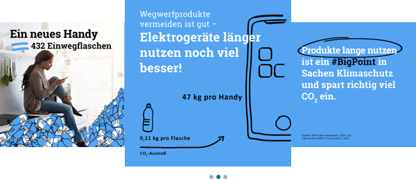 Voransicht des Sharepic Carousels zum Big Point Bewusster Konsum