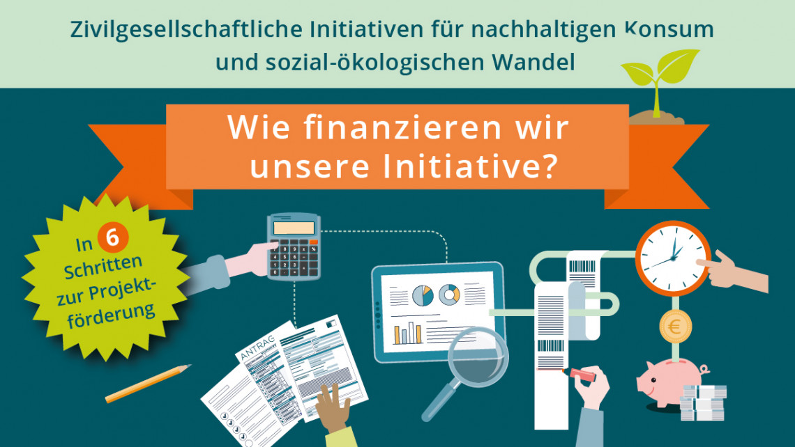 Teaser Infografiken nachhaltige Initiativen - Projektförderung