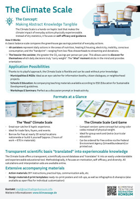 Onepager The Climate Scale