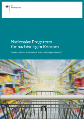 Nationales Programm Für Nachhaltigen Konsum | Kompetenzzentrum ...